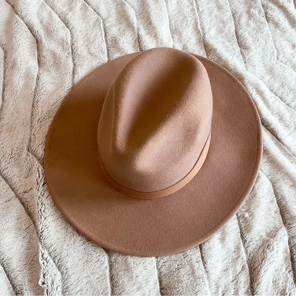 LACK OF COLOR The Frey Fedora Hat in Taupe NWT Lack Of Color | Accessories | Lack Of Color The Frey S 55cm  main image 4